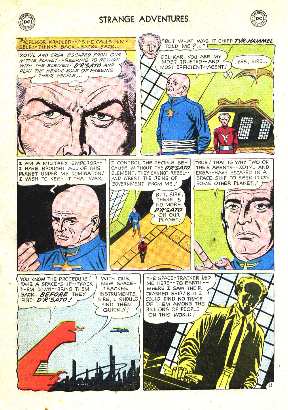 Read online Strange Adventures (1950) comic -  Issue #87 - 6