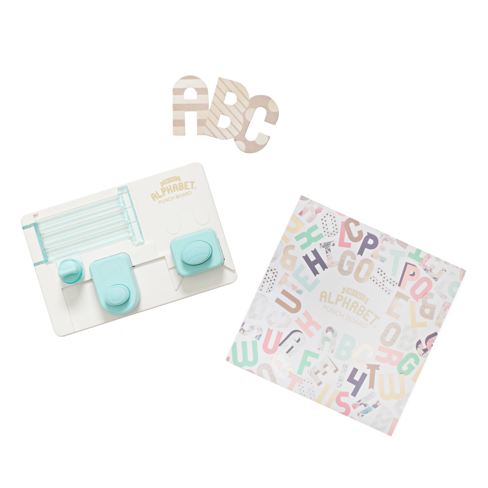 Aly Dosdall mini alphabet punch board overview video