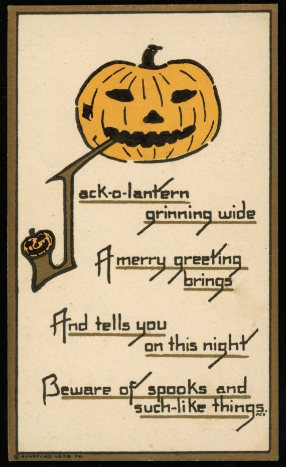 Halloween Postcards Sandford