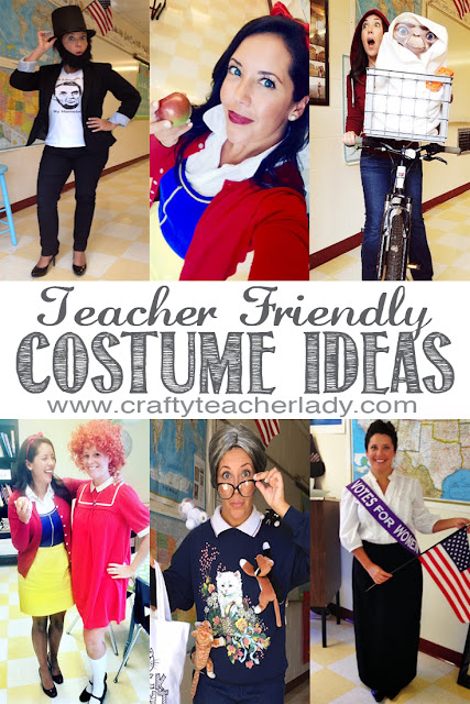 Crafty Teacher Lady: Teacher Friendly Halloween Costume Ideas