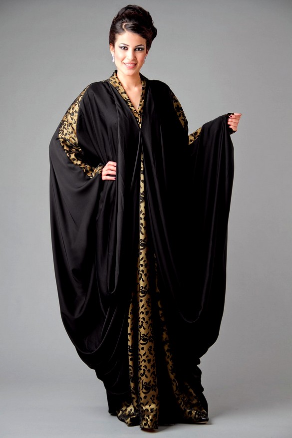 Islamic Abaya Dresses Designs 2013-2014 | Dubai Abaya Fashion Designs ...