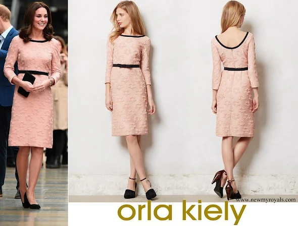 Kate Middleton wore Orla Kiely Piped Marian dress
