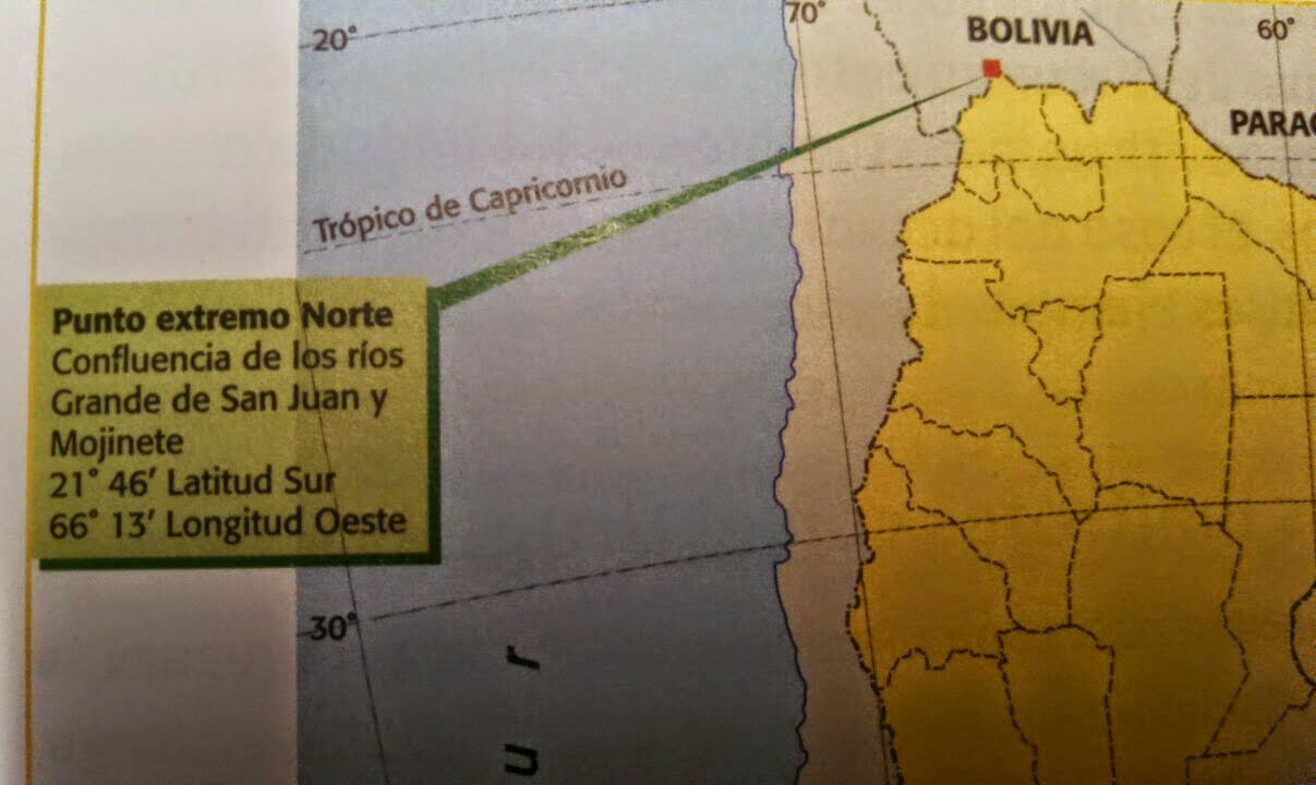SolidaridadyPaz3-GeoChazarreta: Puntos extremos de Argentina