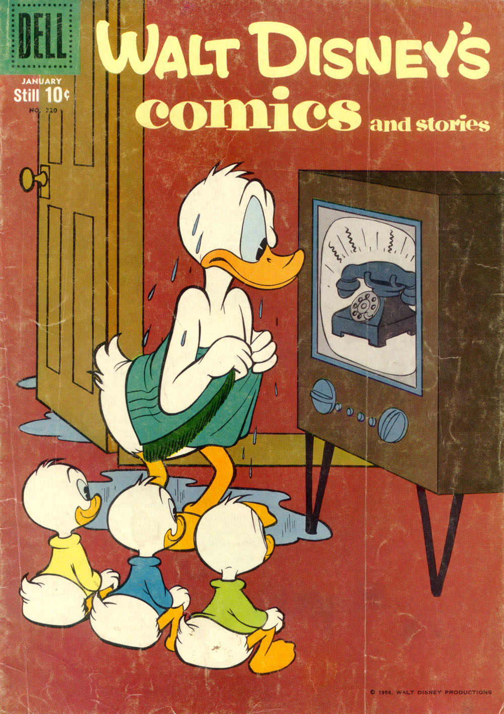 Read online Walt Disney's Comics and Stories comic -  Issue #220 - 1