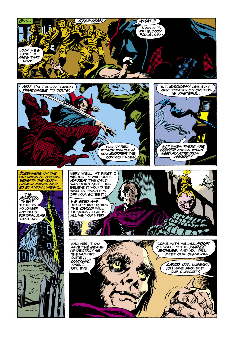Read online Tomb of Dracula (1972) comic -  Issue #50 - 3