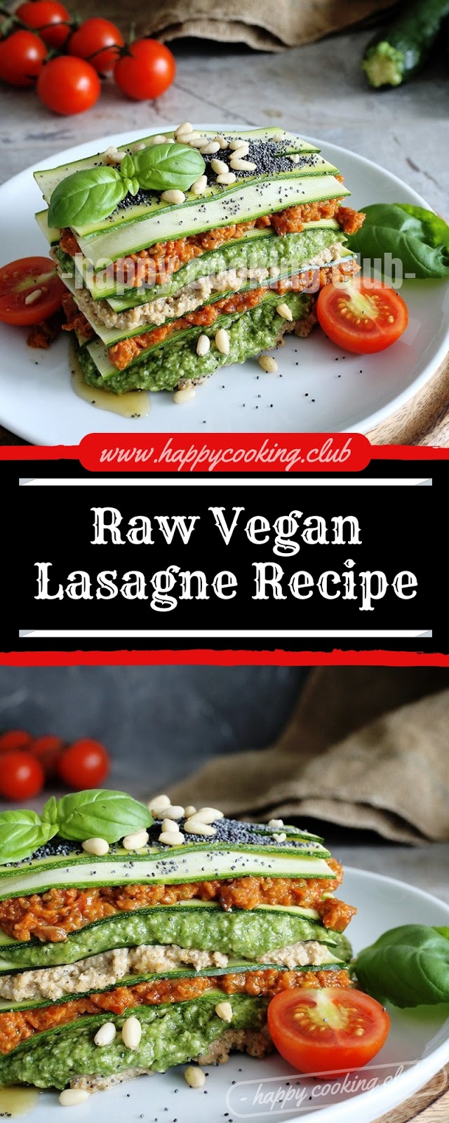 Raw Vegan Lasagne Recipe