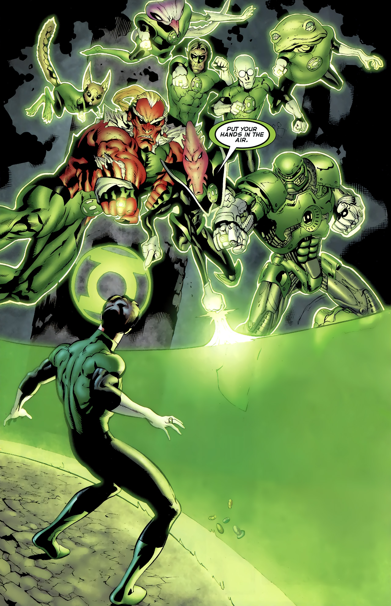 Read online Green Lantern (2005) comic -  Issue #64 - 16
