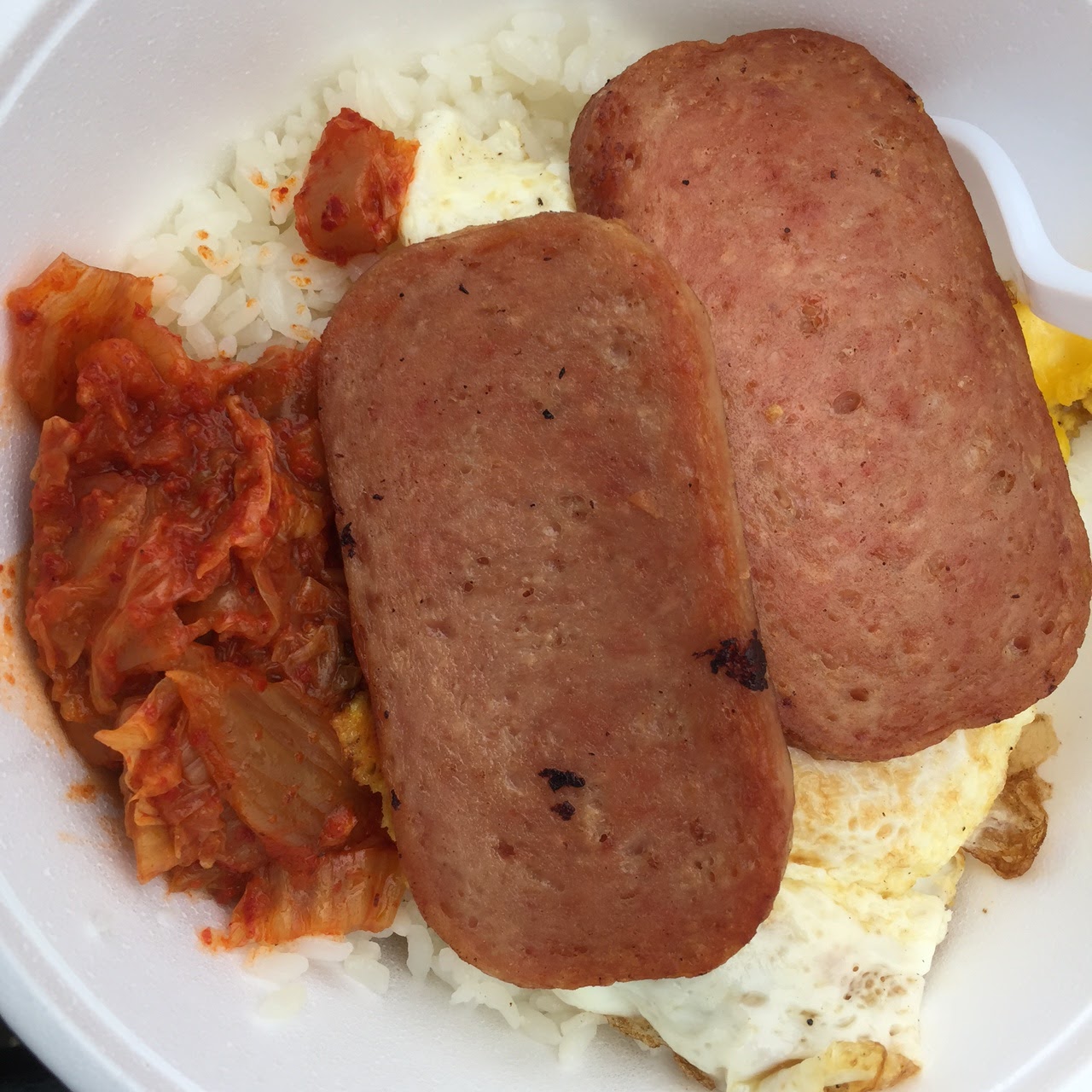 6 Rice (Spam & Egg) Bowl at Itchy Butt