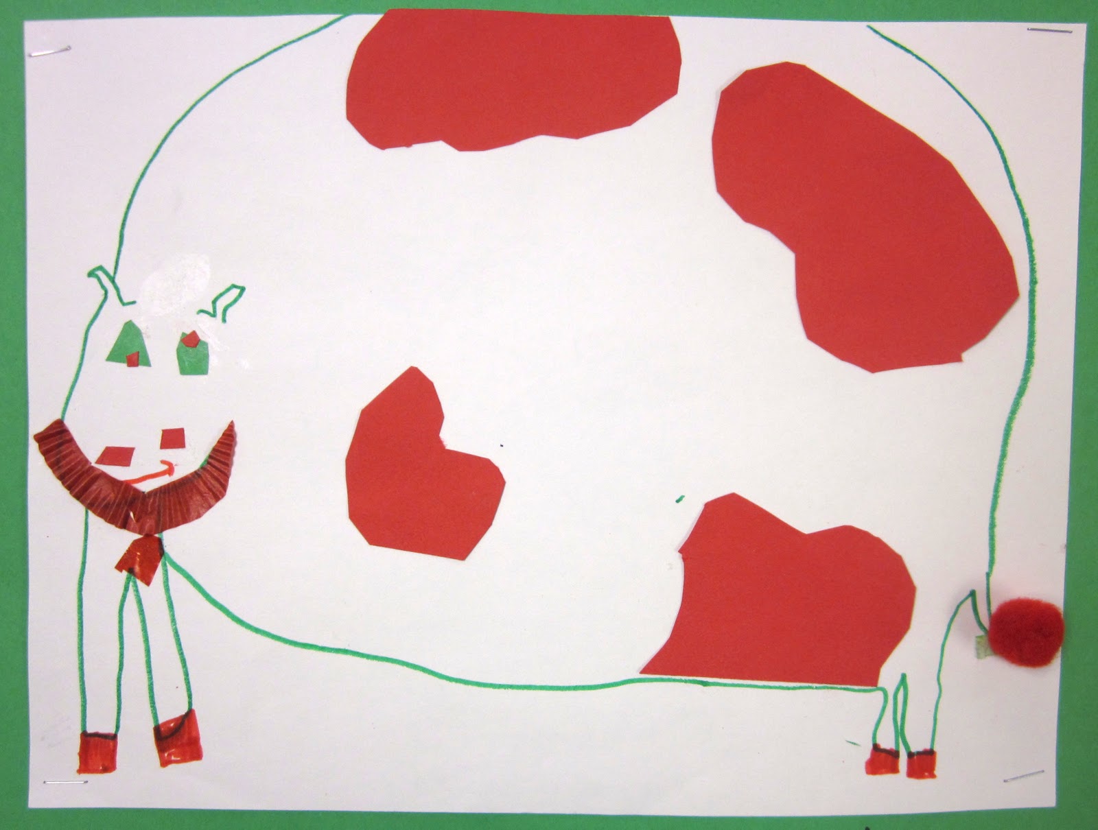 Art is Basic-- Art Teacher Blog: 1st Grade Complementary Color Collage