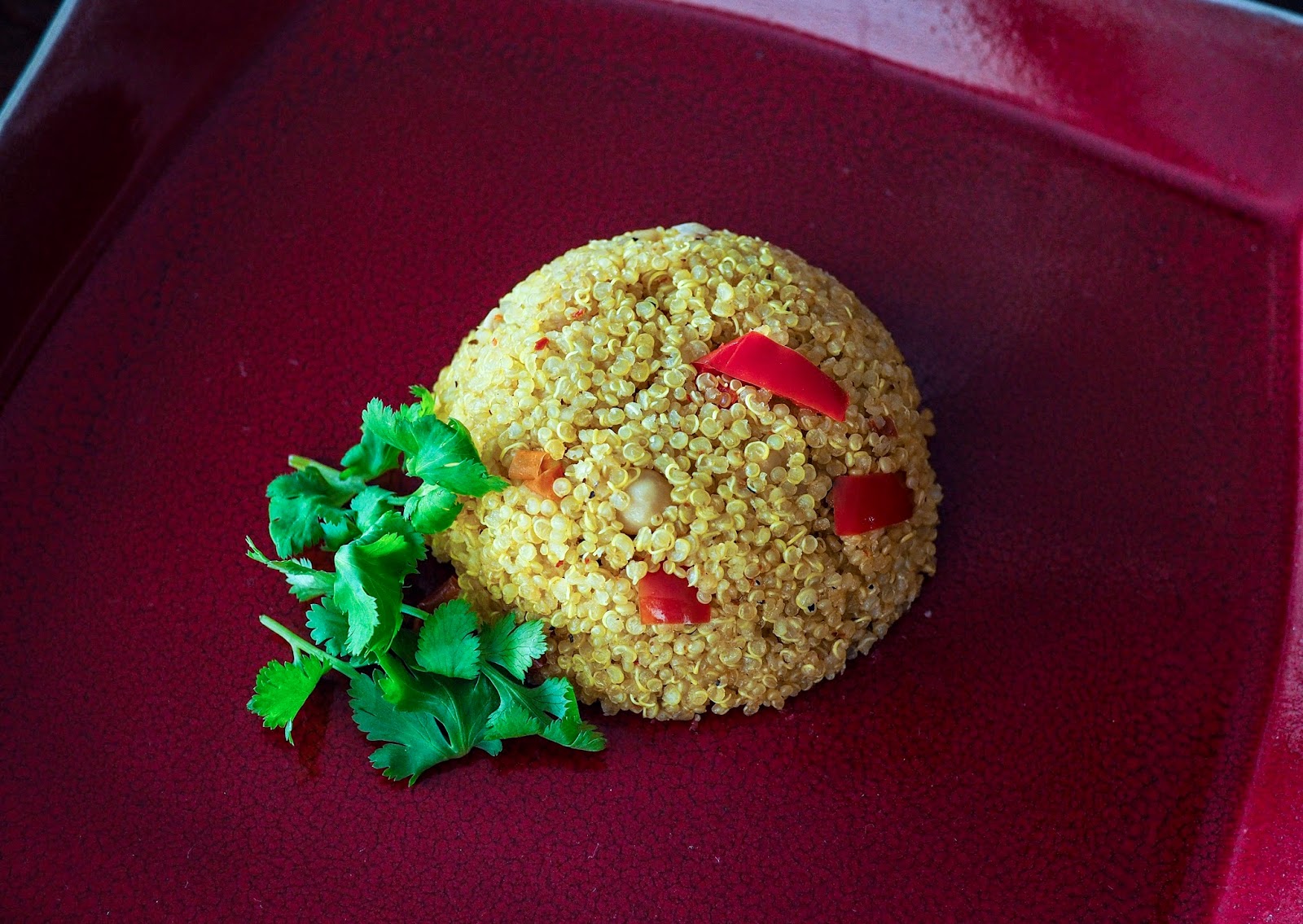 Yasemin's Kitchen: Quinoa Pilaf with Garbanzo Beans - Nohutlu Kinoa Pilavı