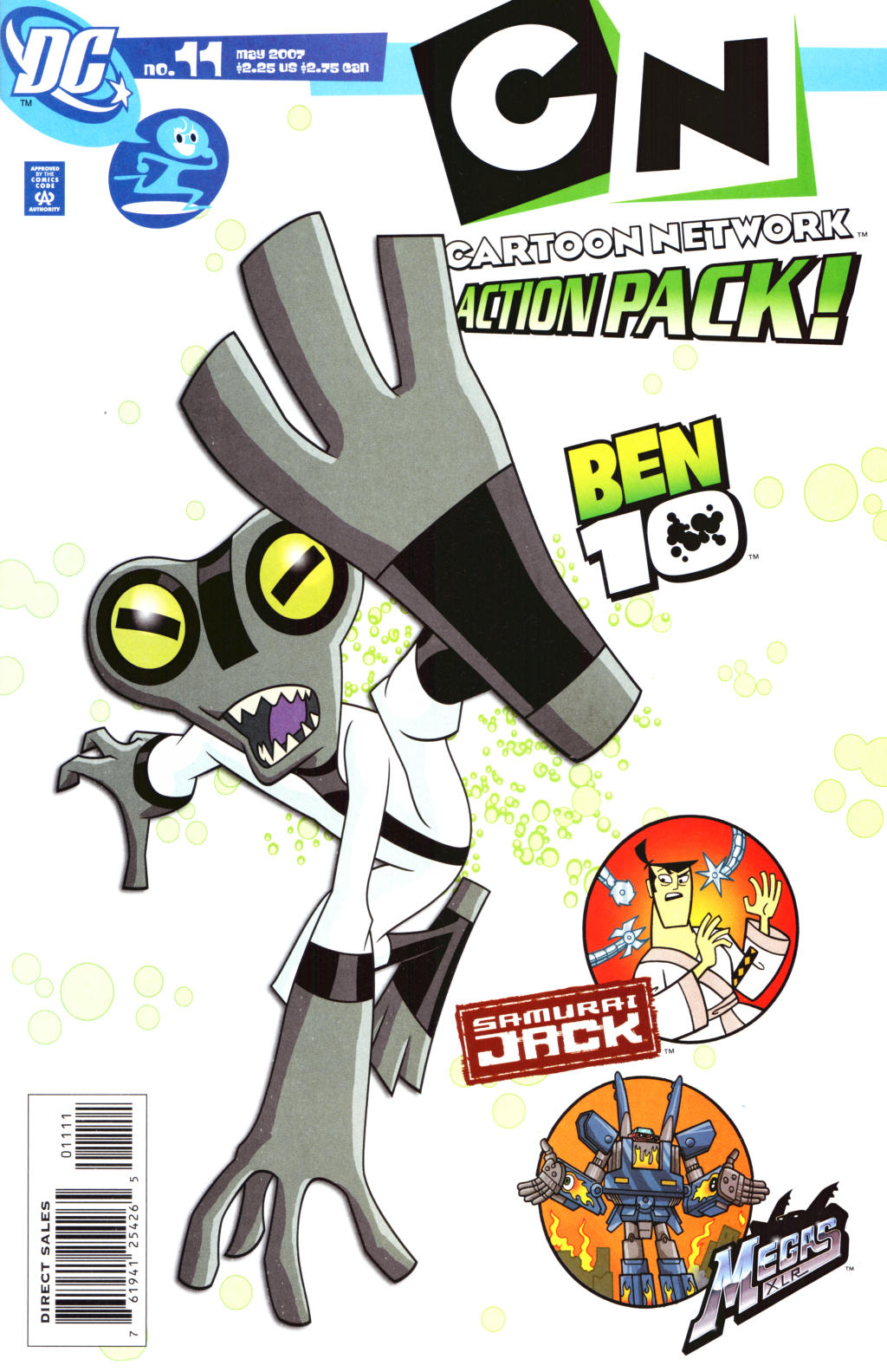 Read online Cartoon Network Action Pack comic -  Issue #11 - 1