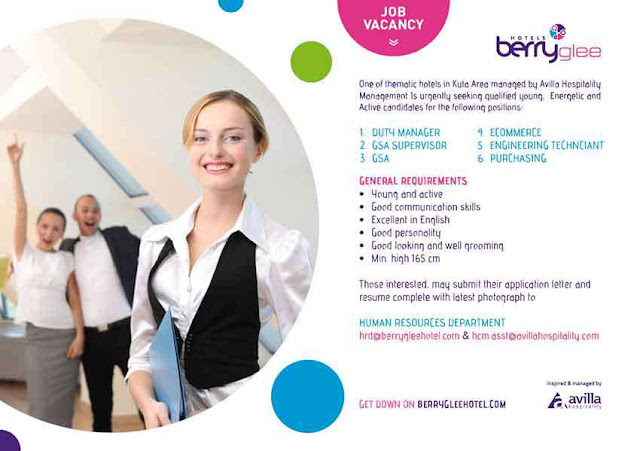 Avila Hospitality Management for Berry Glee Hotel HHRMA