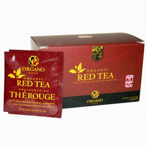 Organic Red Tea Organo Gold Trà đỏ hữu cơ linh chi