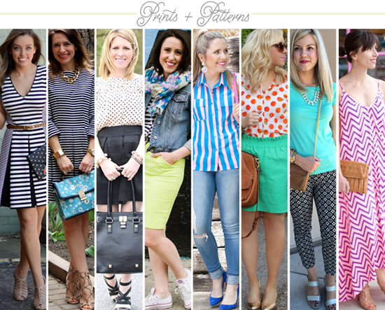Here & Now | A Denver Style Blog: Bloggers Who Budget: Prints + Patterns
