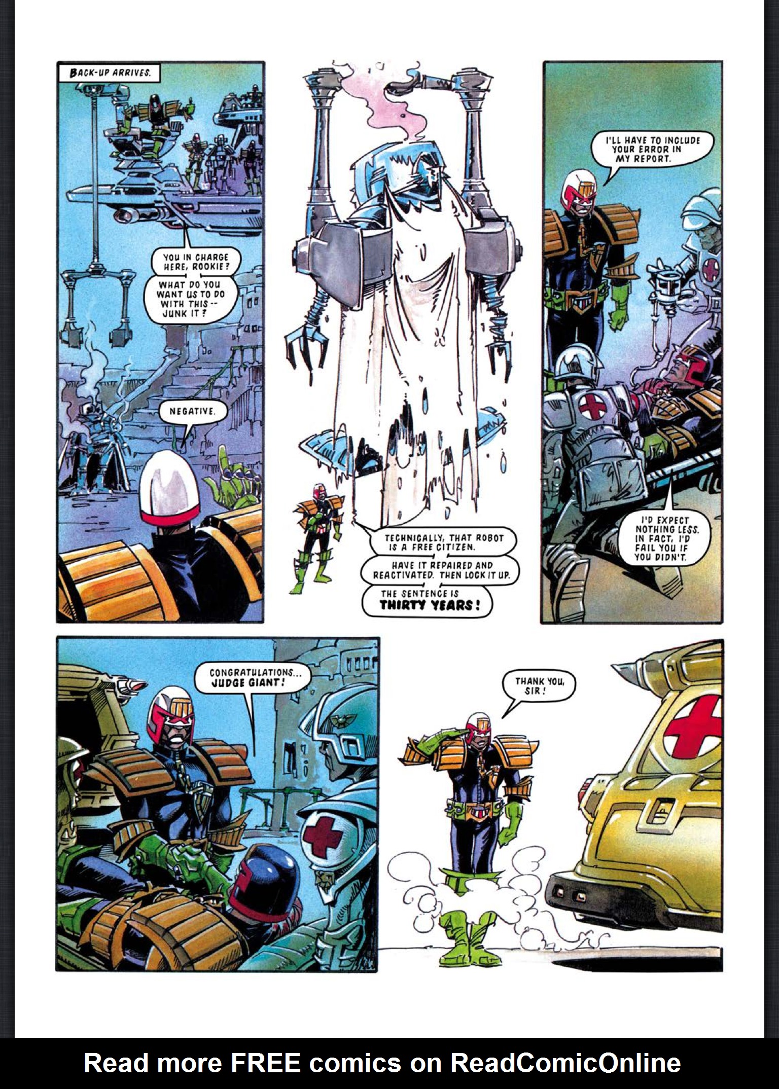 Read online Judge Dredd: The Complete Case Files comic -  Issue # TPB 20 - 283