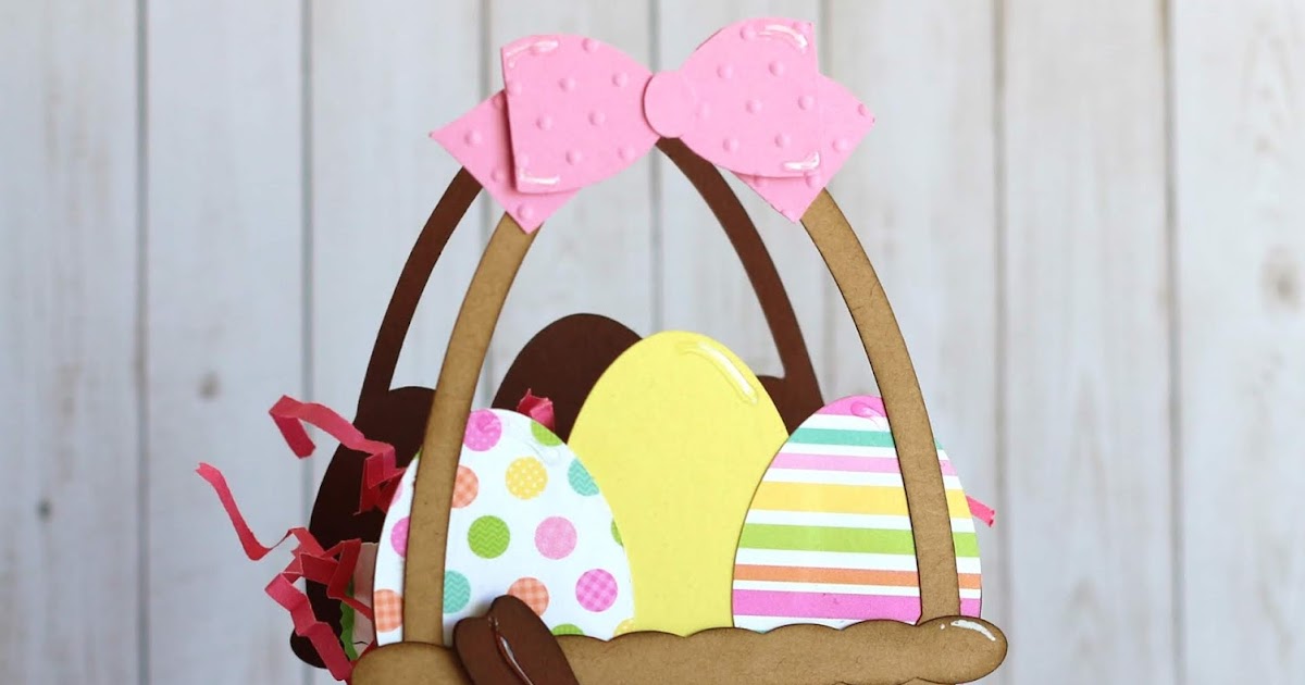 SVG Cutting Files A Little Easter Basket