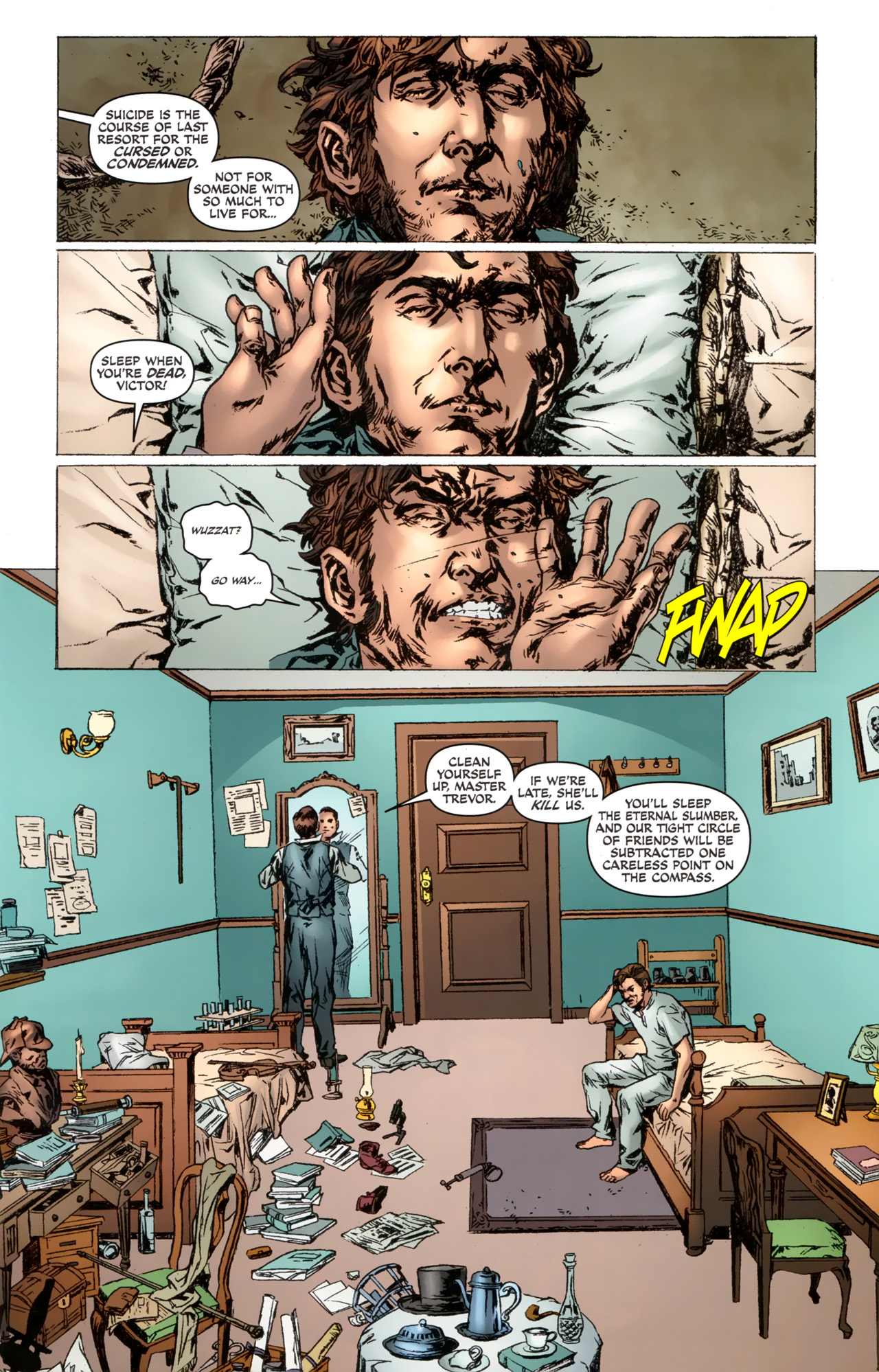 Read online Sherlock Holmes: Year One comic -  Issue #4 - 15