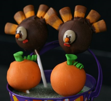 Party Frosting: Thanksgiving: Turkeys!