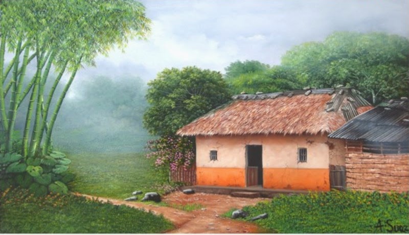 pinturas-de-paisajes-de-pueblos