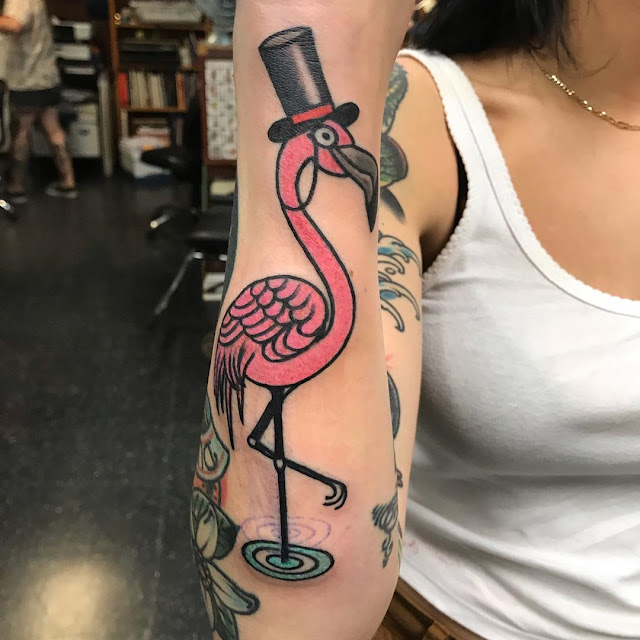 Tatuagens de flamingo para as mulheres Tatuagens de flamingo para as mulheres