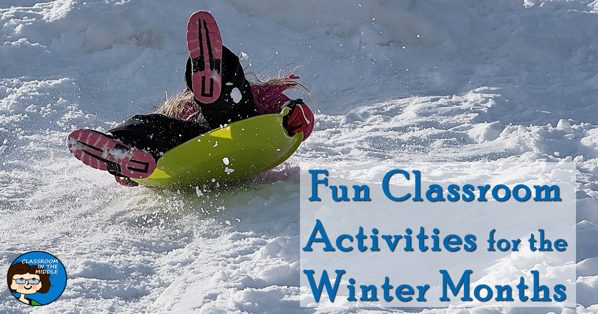 Middle School Mob Fun Classroom Activities for the Winter Months