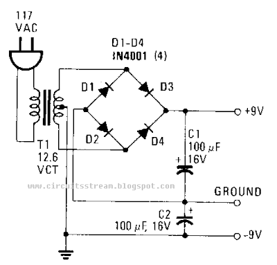 circuit diagram: How to Build a Simple Power supply Circuit Diagram