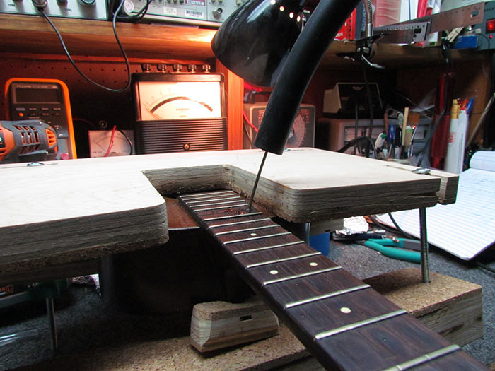 1940 Martin 1T Tenor Ukulele Neck Reset Crawls Backward (When Alarmed)