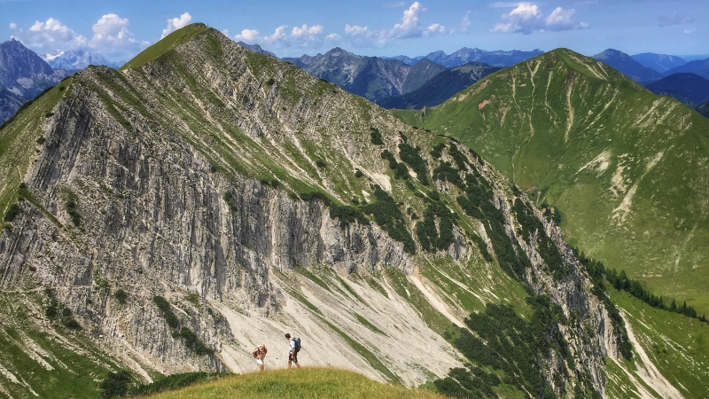 Fleischbank (Karwendel) & Hölzelstaljoch