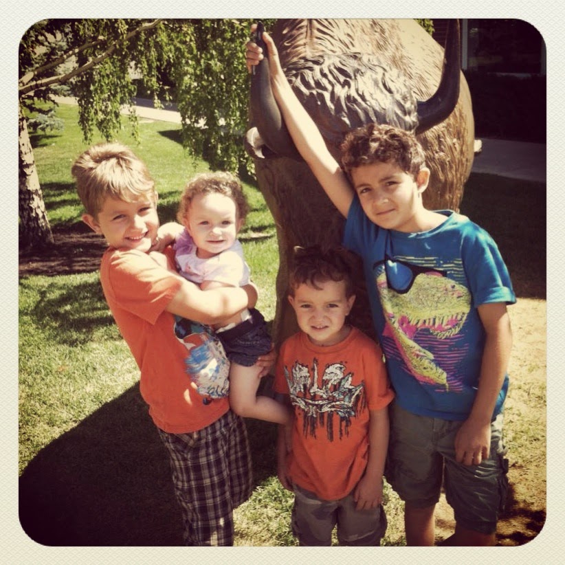 Daniel, Violet, Elias, & Josiah