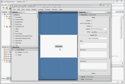 java tutorials: JavaFX Scene Builder Tutorial updated wth Using Scene ...