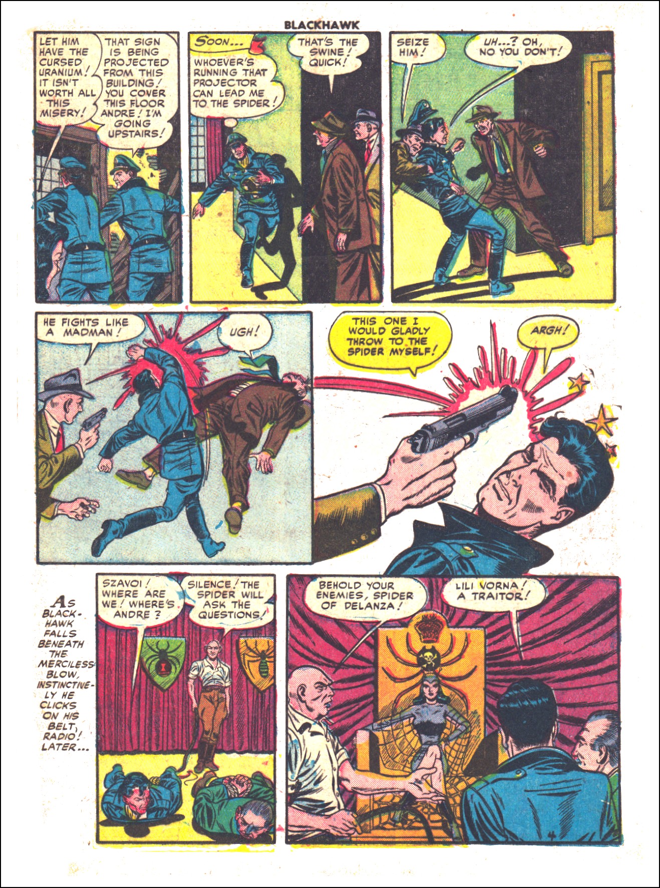 Read online Blackhawk (1957) comic -  Issue #58 - 21