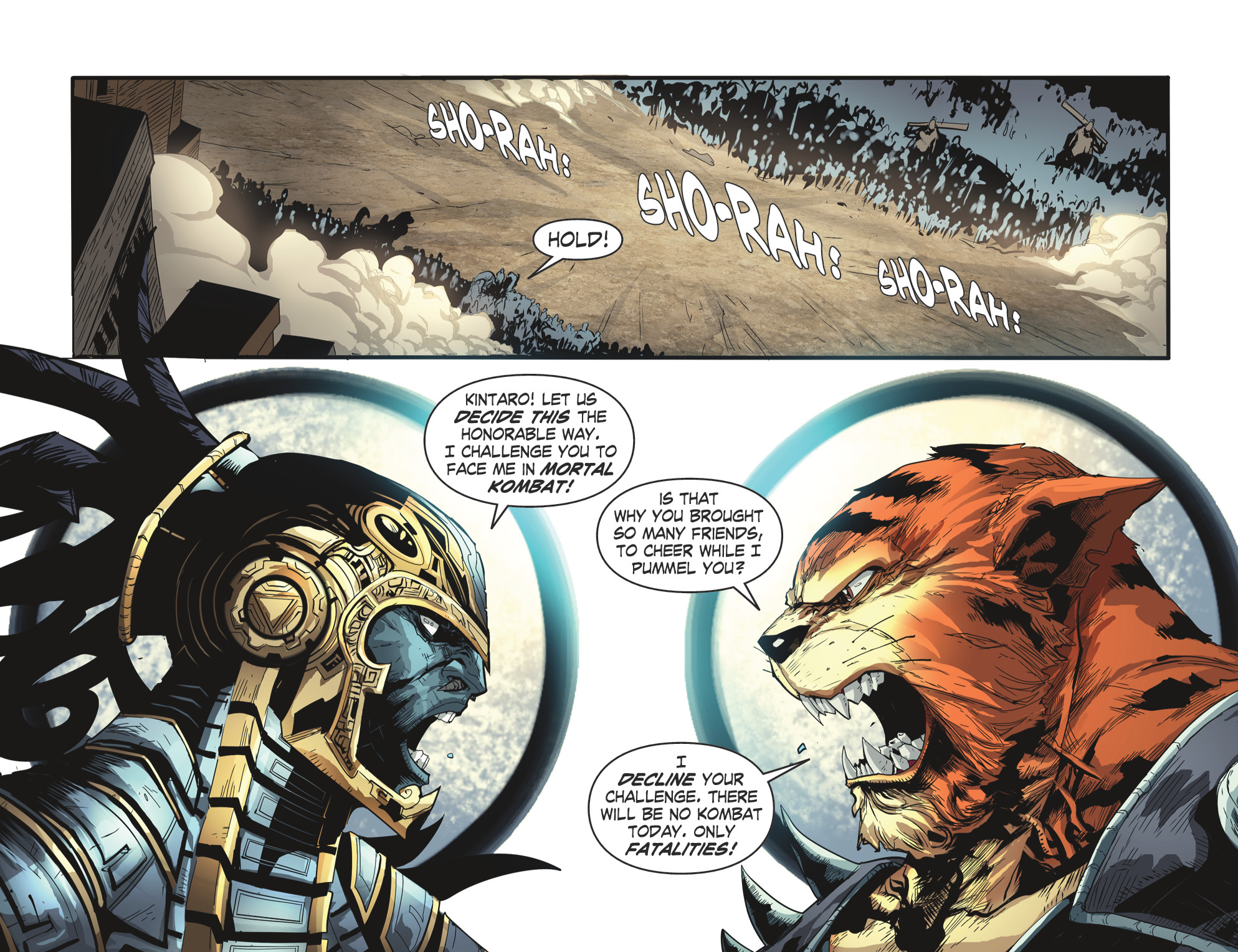 Read online Mortal Kombat X [I] comic -  Issue #20 - 16