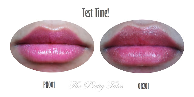 etude house fresh cherry tint cherry pink and cherry peach review test