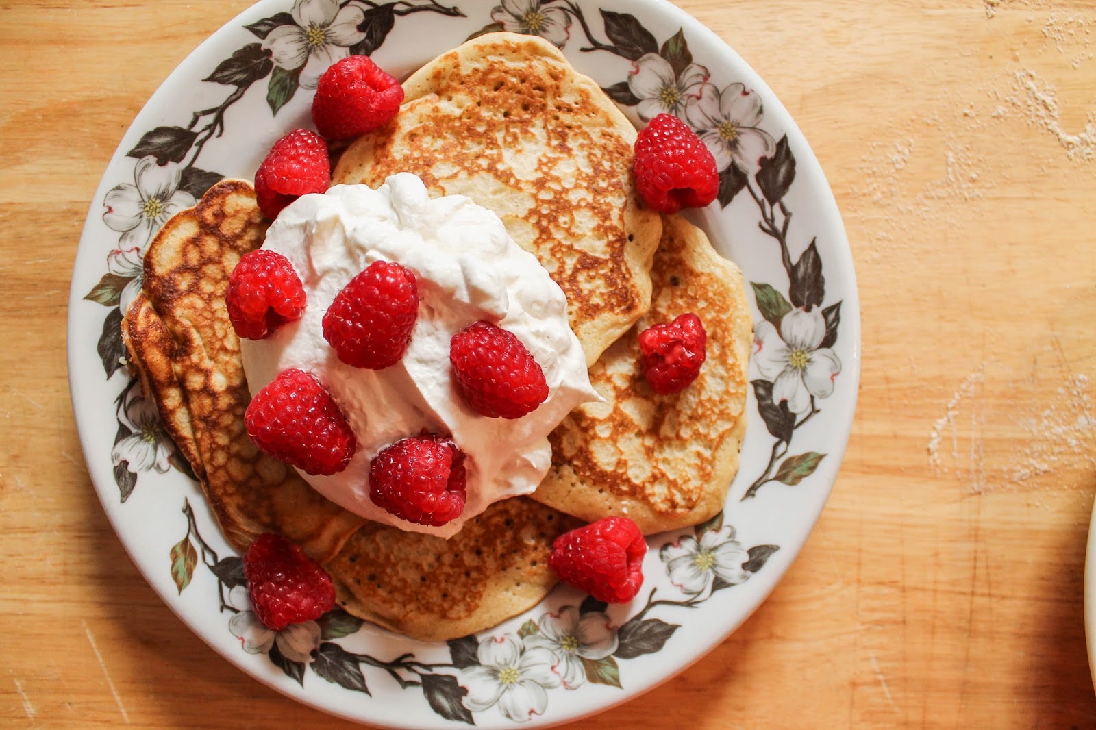 The Quixotic Table Vanilla Malt Pancakes