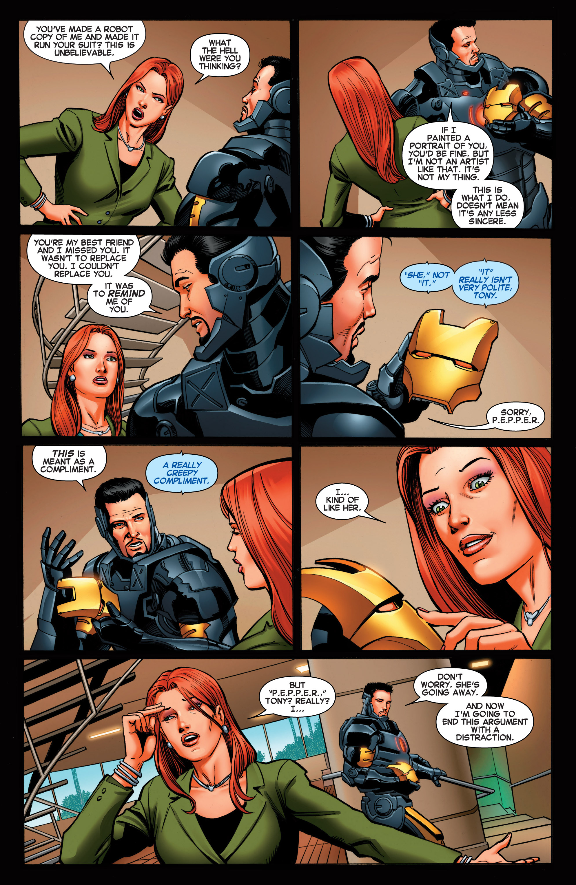 Read online Iron Man (2013) comic -  Issue #19 - 12