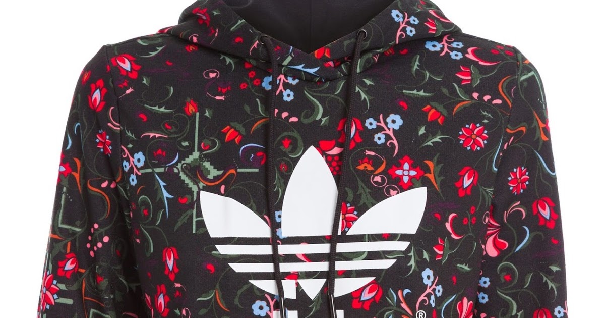 moletom adidas feminino florido