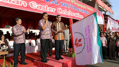 Menkumham RI Yasonna Laoly Ajak Pemuda Gereja Syukuri Anugerah Kebangkitan Tuhan 