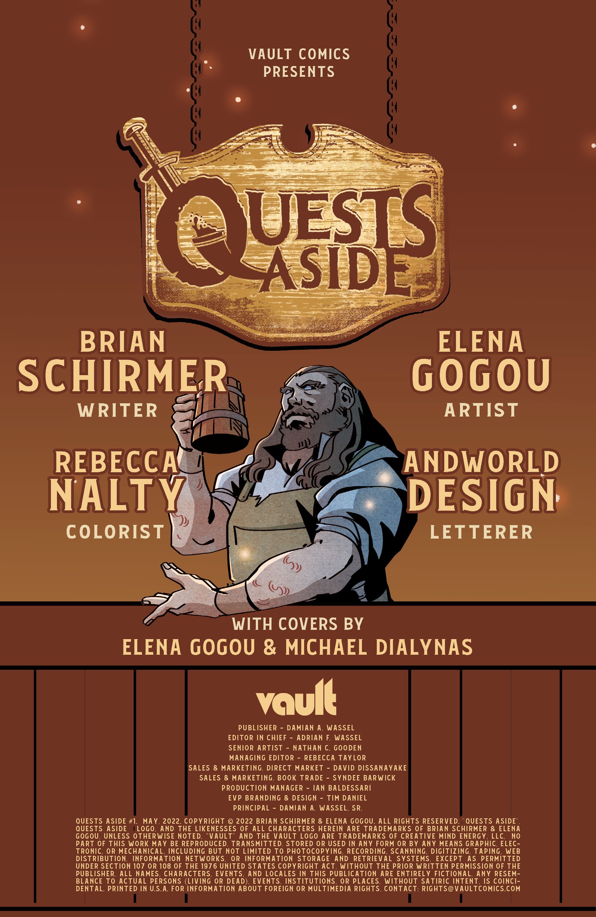 Read online Quests Aside comic -  Issue #1 - 3