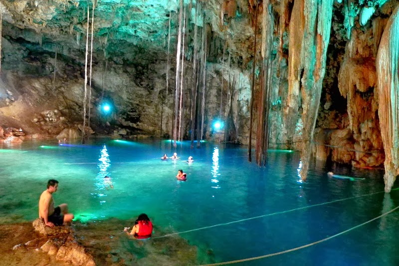 Cenotes of the Yucatán Peninsula in Mexico