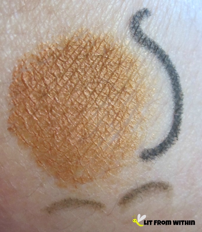 OFRA Golden Sparkle, Mica Beauty gel 'pen' and Vincent Longo Everbrow Micro Pencil 