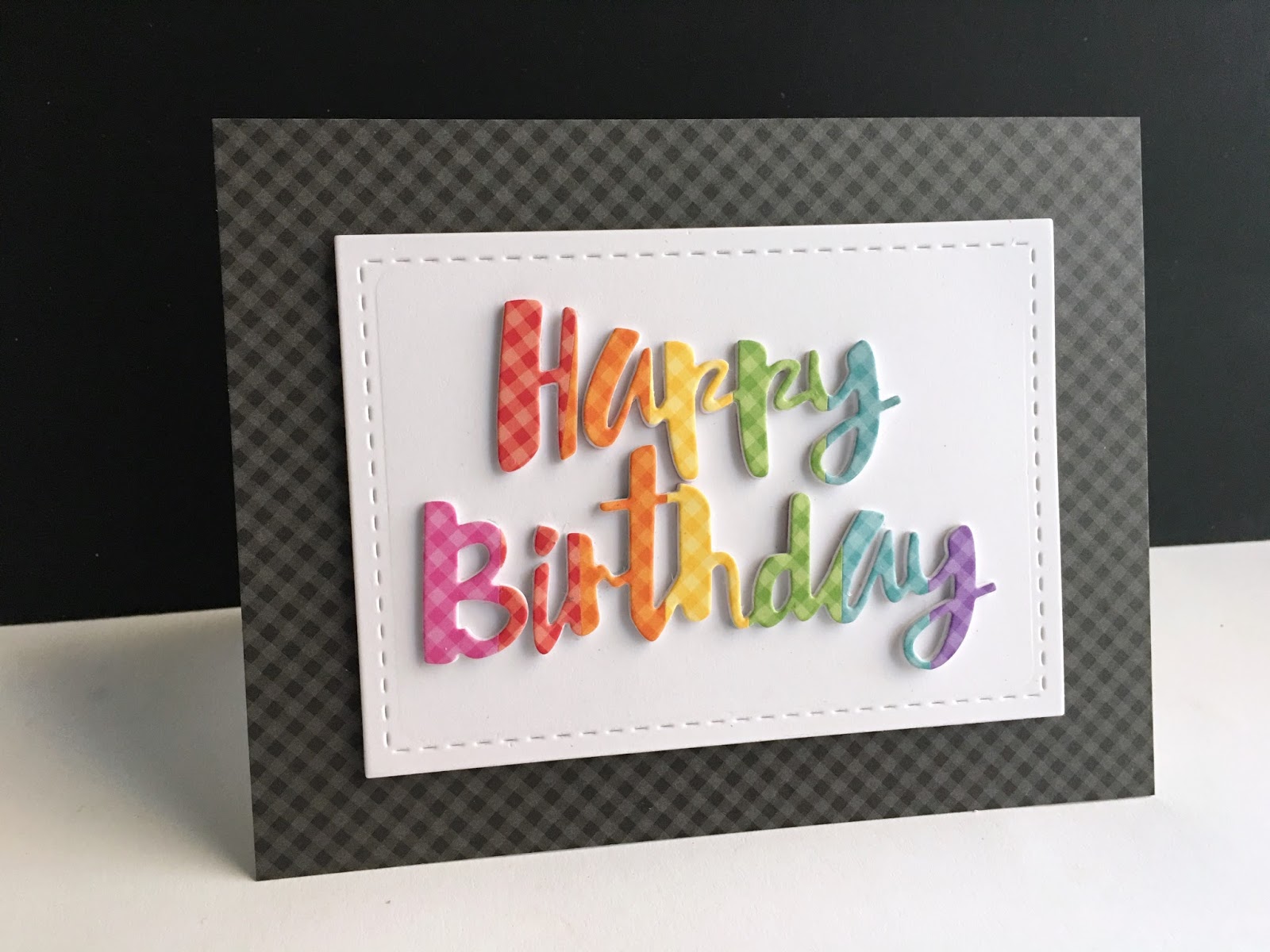 I'm in Haven Four Die Cut Rainbow Birthday Cards