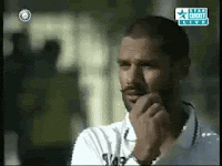 Shikhar+Dhawan,+twirling+his+moustache..