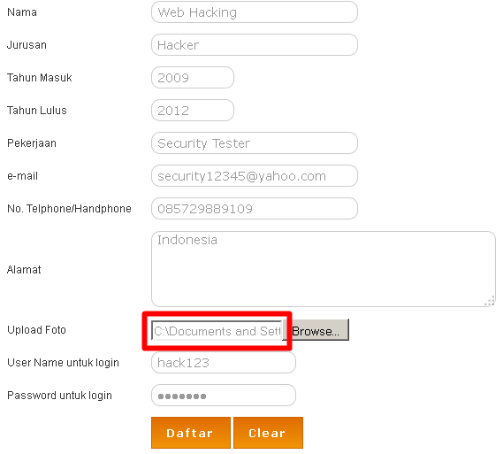 Tutorial Upload Shell Dengan Tamper Data streamcy blog