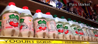 Small size 4 pack Abali Yogurt Soda, available for sale at Pars Market in columbia Maryland 21045