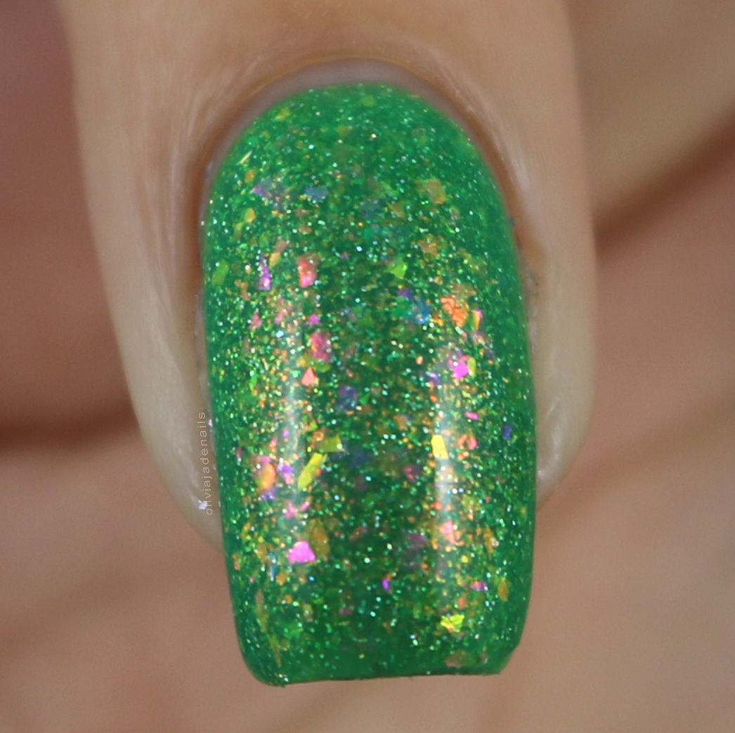 Glam Polish Beep Beep, Richie! swatched by Olivia Jade Nails