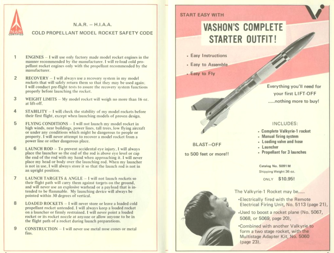 Model Rocket Building Cold Propellant Model Rocket Safety Code