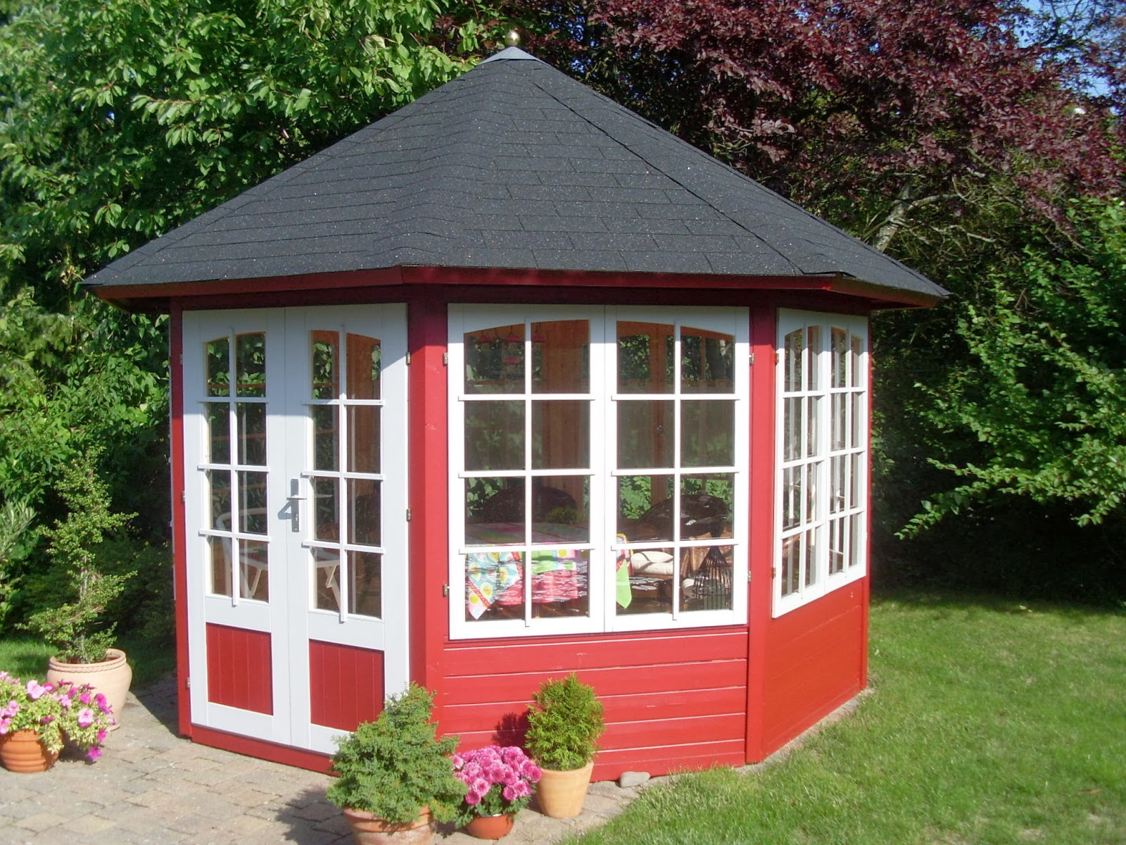 GartendekoBlog Ein Häuschen im Garten