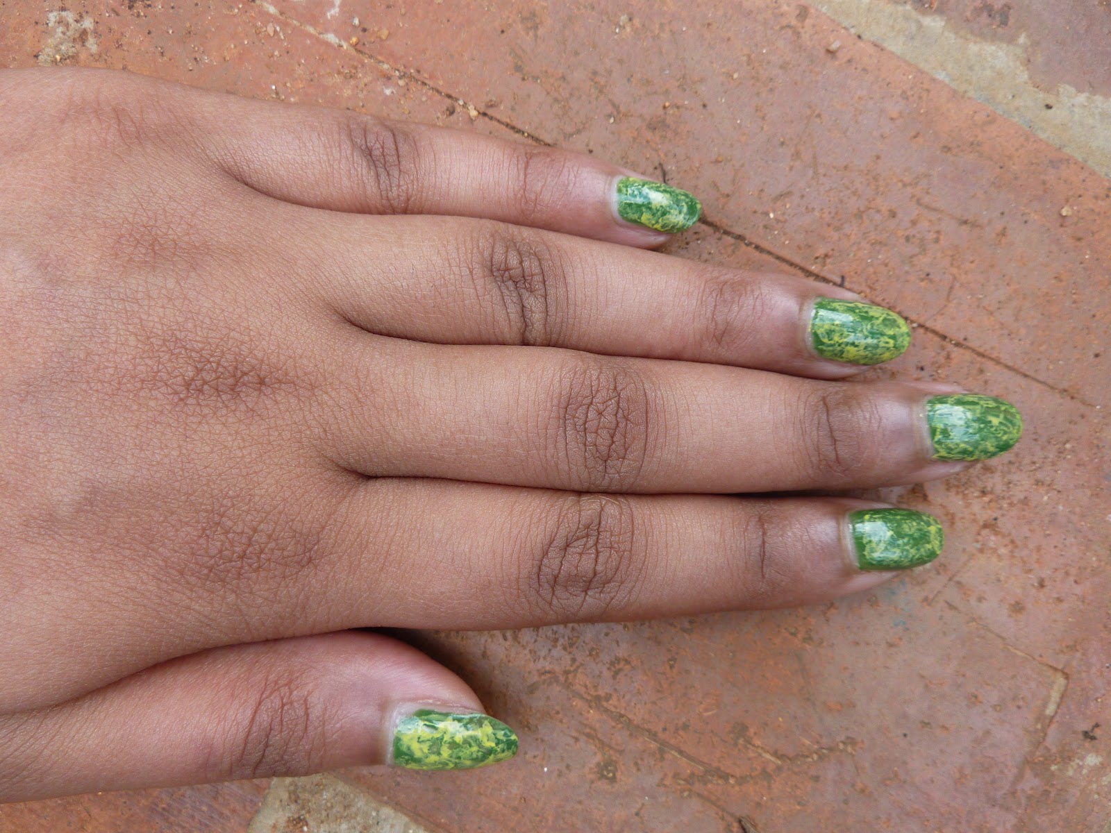 Bangalorebengaluru Tutorial Nail Art Effect Created Using