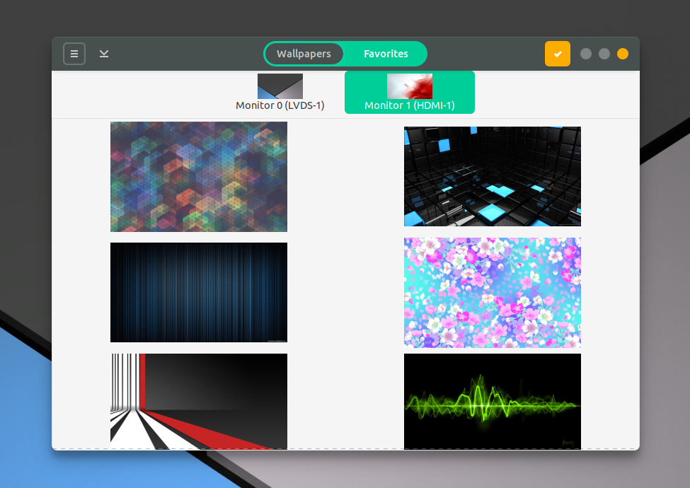 How To Set A Different Background For Each Monitor On Gnome, MATE or