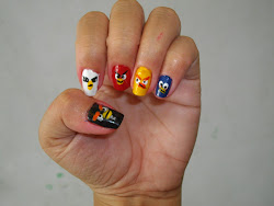 angry nails birds version